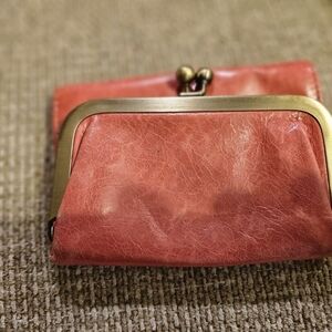 HOBO Coral Leather Wallet
